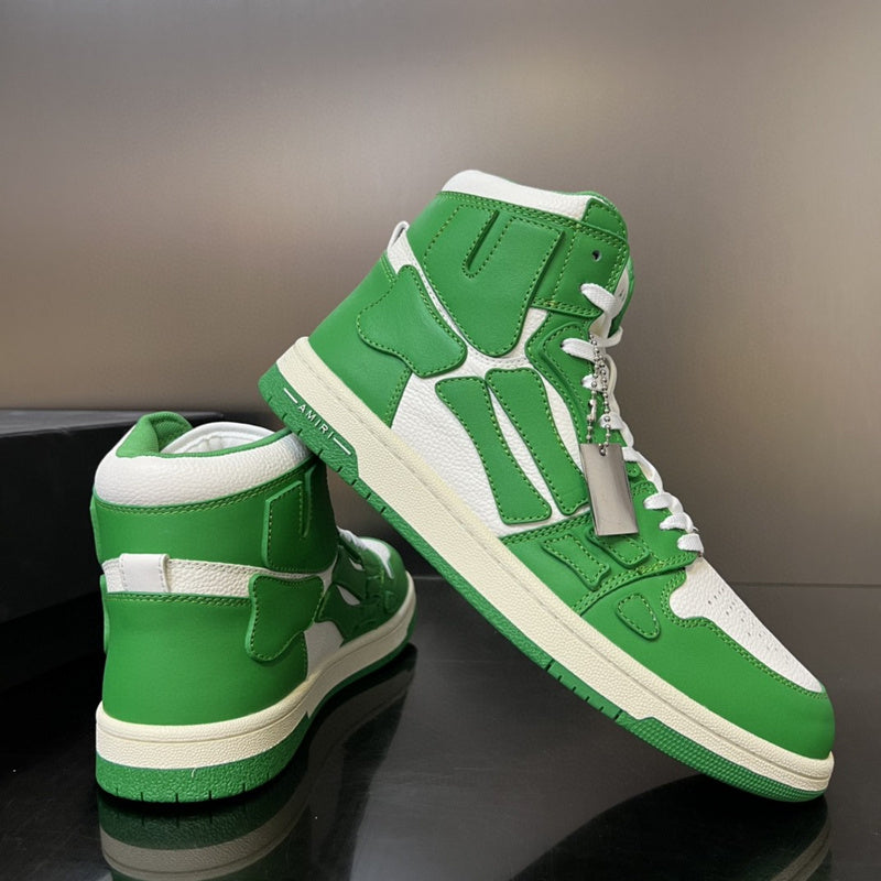 Close-up of Amiri sneakers craftsmanship