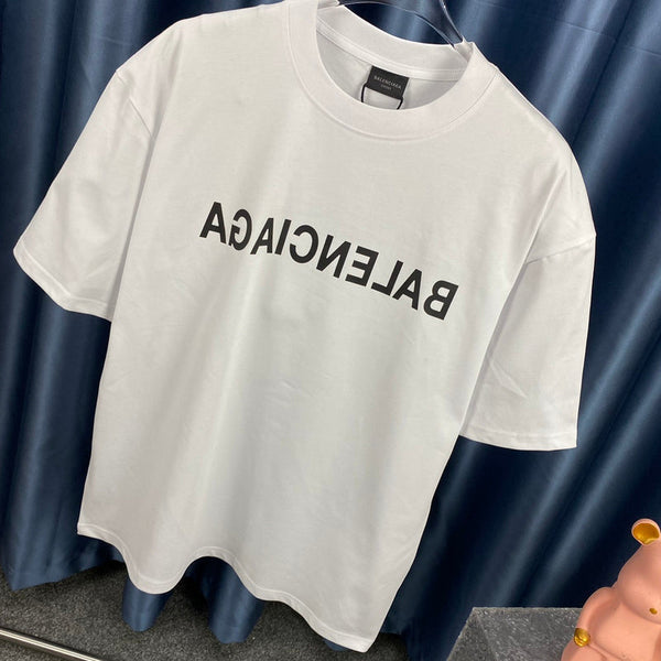 Balenciaga t-shirt detail view — premium authentic designer style