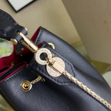 Refined Vegan Leather Handbag - Versatile Everyday Design | Women's Designer-Inspired Purse #1704 - hardware and detail close-up (image 5) of designer-inspired handbag