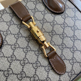 Back view of polished everyday-luxe women's handbag – women's luxury accessory