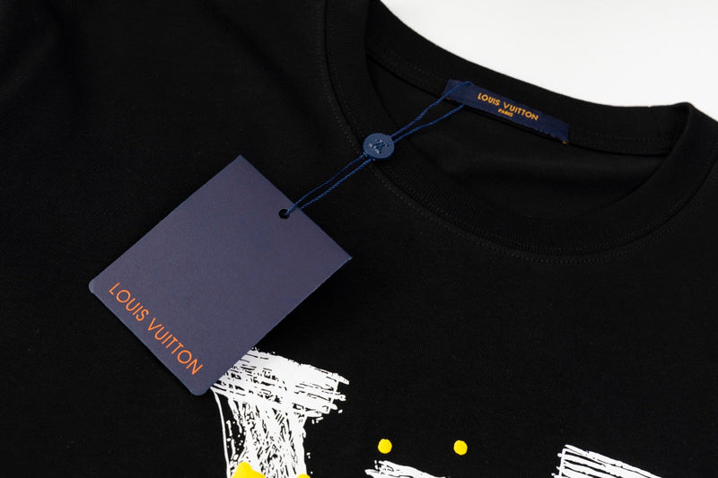 Front view of Louis Vuitton cotton t-shirt with contemporary cut