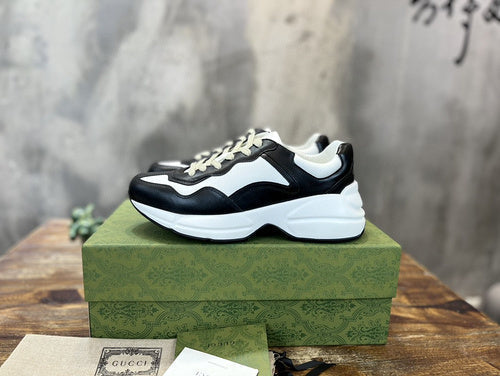 Gucci clean off-white luxury sneakers view 11 classic court silhouette