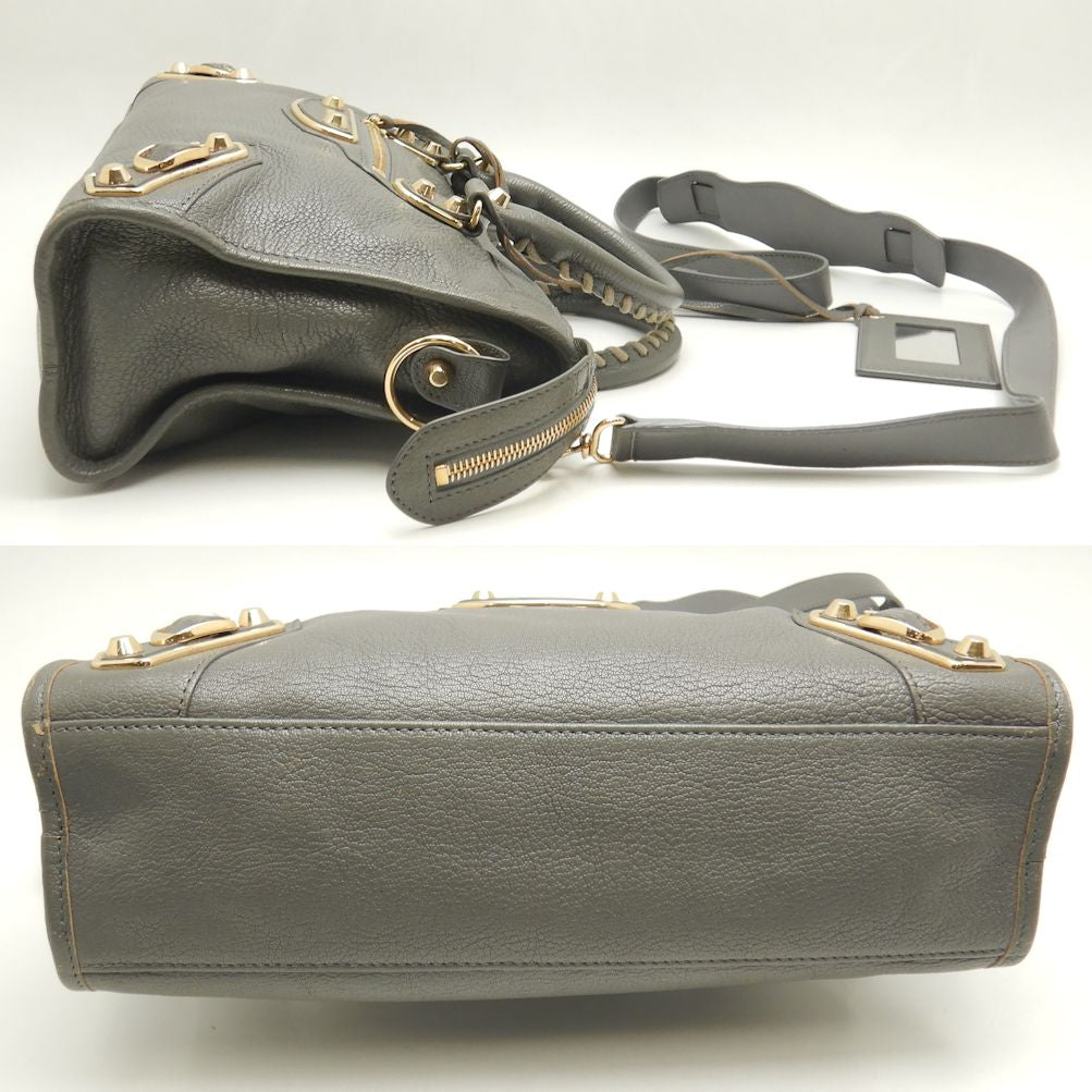 Aurelombra elegant leather Luxury Bag back view