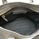 Aurelombra elegant leather Luxury Bag angled view