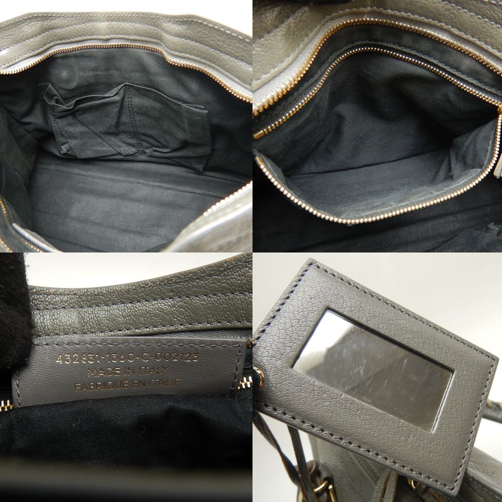 Aurelombra elegant leather Luxury Bag top view
