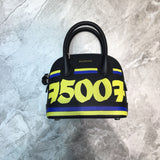 Effortless Premium PU Leather Handbag - Modern Structured Build | Women's Everyday Carry Handbag #882 - close-up detail shot (image 3) of designer-inspired handbag