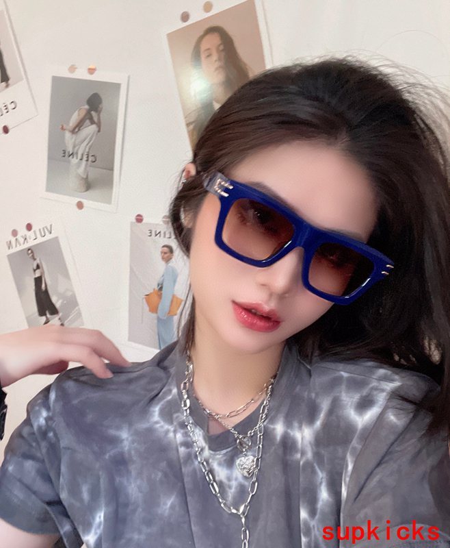 Lifestyle view of Louis Vuitton unisex sunglasses