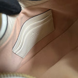 Close-up detail of sleek structured women's handbag – women's statement bag