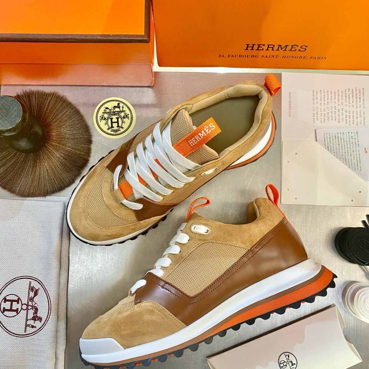 Shoes? Herm Leader Sneakers Premium Designer Casual Shoes