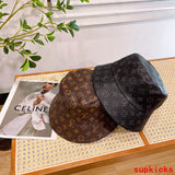 Close-up detail view of Louis Vuitton unisex cap