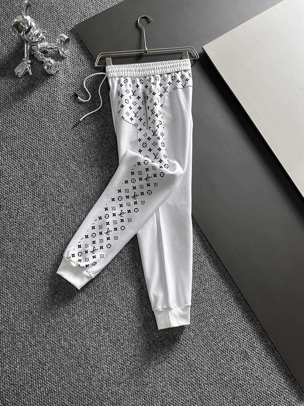 Back view of Louis Vuitton luxury clothing with runway-inspired design