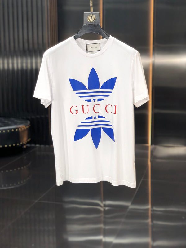 Front view of Gucci luxury clothing with runway-inspired design