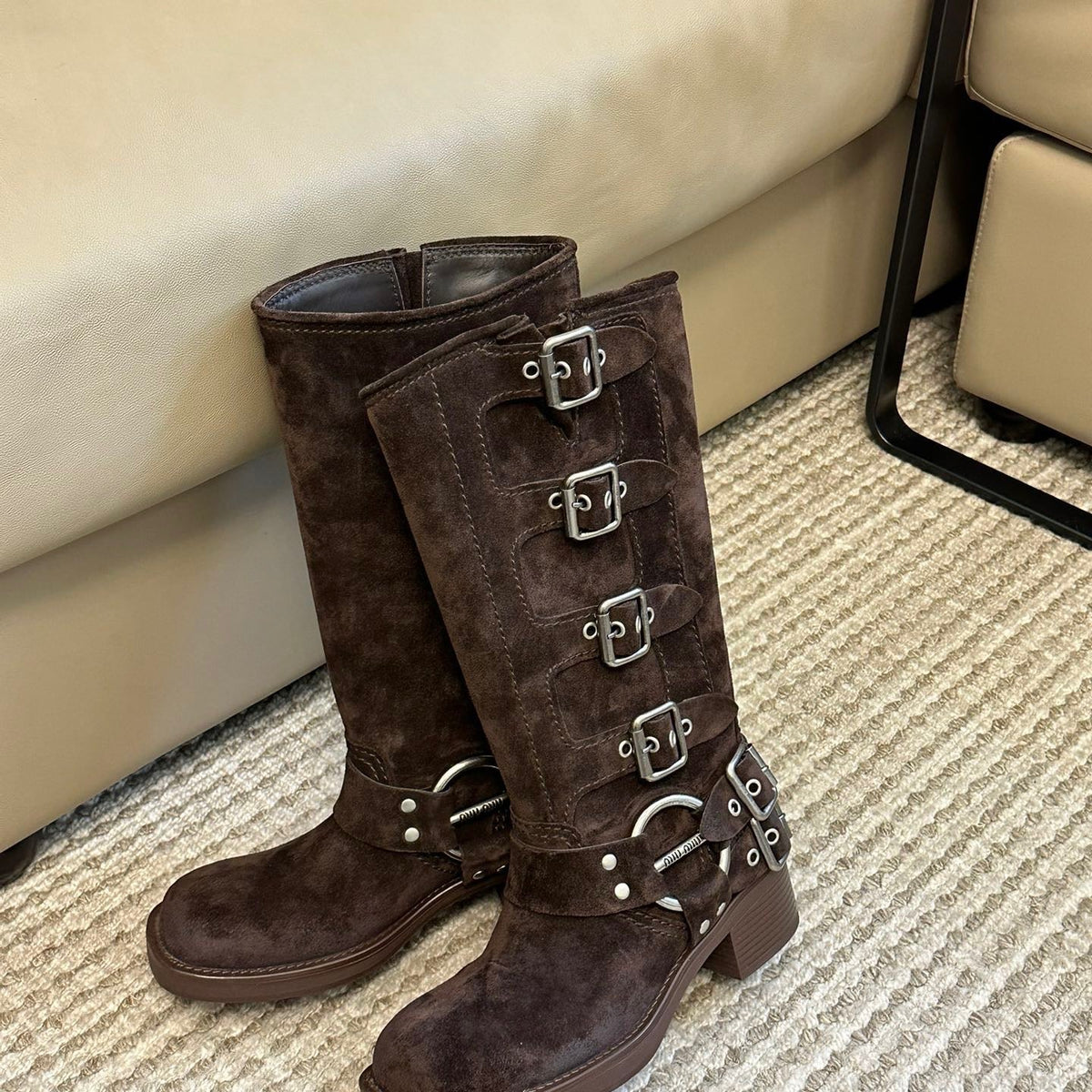 Shoes? Miu M Boots Premium Designer Casual Shoes