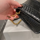 Ziva's Charm handbag – close-up view (one versatile size)