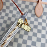 Back view of structured polished women's handbag – women's everyday handbag