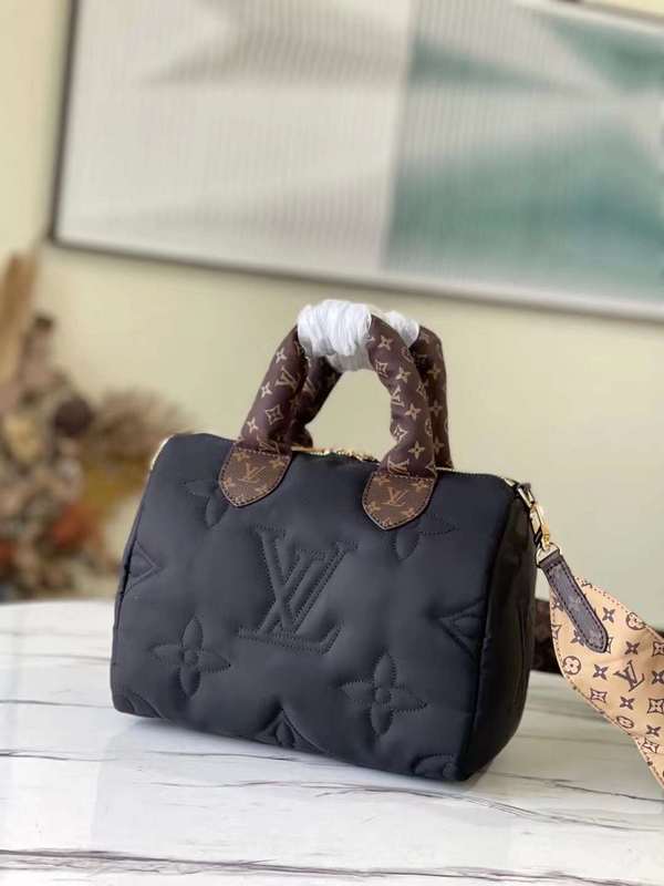 Front view of refined premium women's handbag – women's statement bag