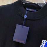 Side profile of Louis Vuitton luxury clothing with streetwear-inspired cut