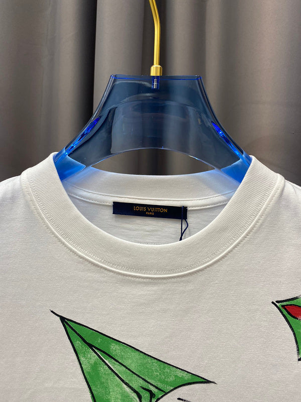 Front view of Louis Vuitton cotton t-shirt with tailored silhouette