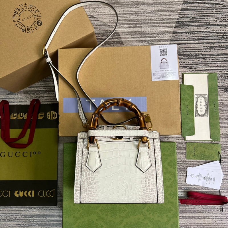 Front view of classic refined women's handbag – women's statement bag