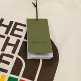 Full styled look of Gucci luxury clothing with relaxed-fit cut