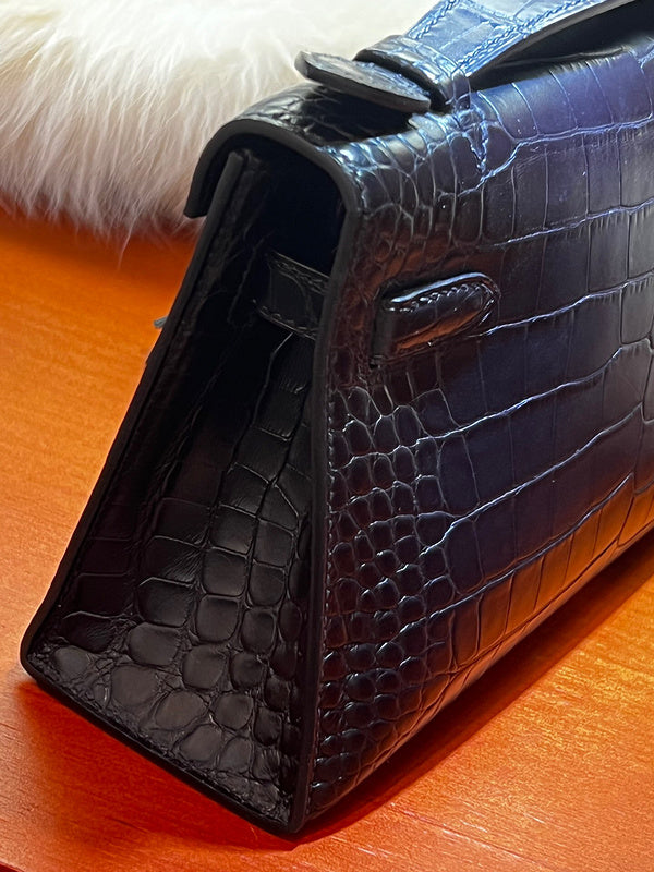 Considered bag shown from front angle