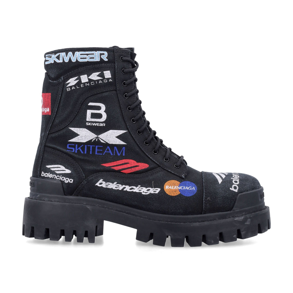 Balenciaga boots luxury designer piece front view