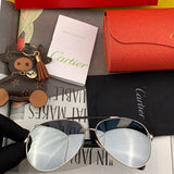 Front view of Cartier unisex sunglasses