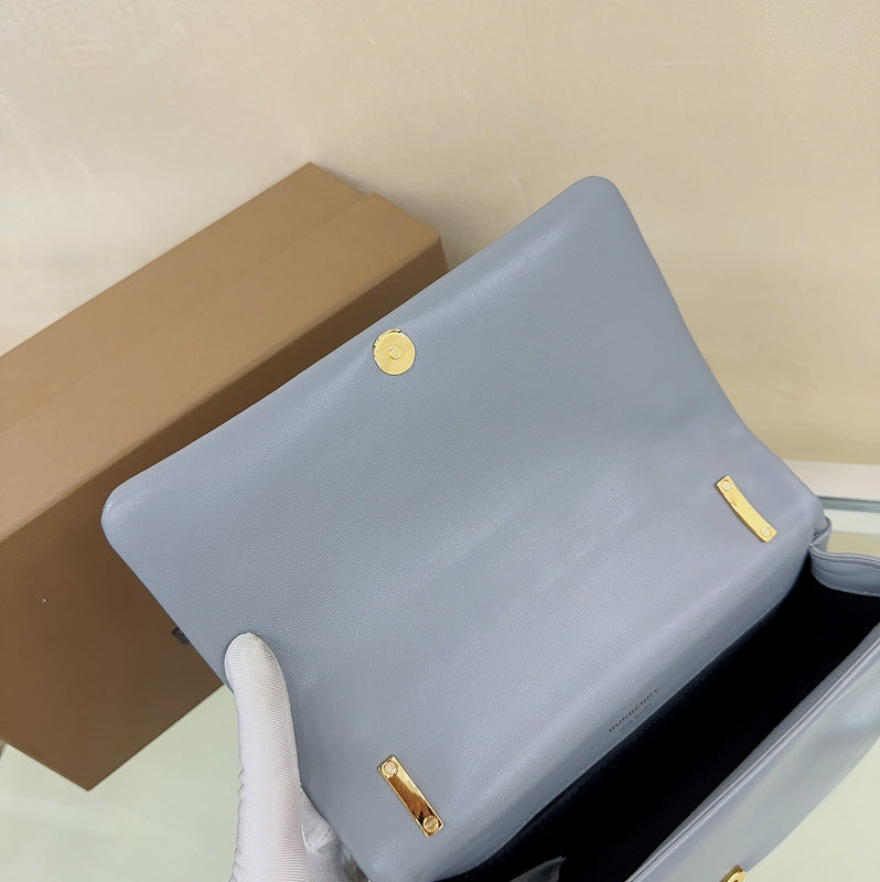 Contemporary Vegan Leather Handbag - Polished Finish | Women's Luxury Handbag #1084 - interior view (image 6) of designer-inspired handbag