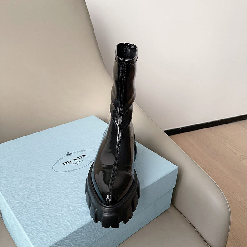 Prada luxury shoes lifestyle view — premium authentic designer style