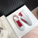 Alexander McQueen stone beige luxury sneakers view 14 classic court silhouette