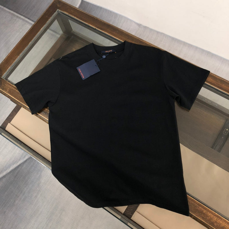 Back view of Louis Vuitton cotton t-shirt with streetwear-inspired cut