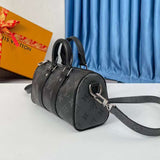 Close-up detail of elevated modern women's handbag – women's designer-style accessory