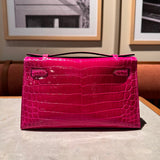 Interior view of elegant premium bag