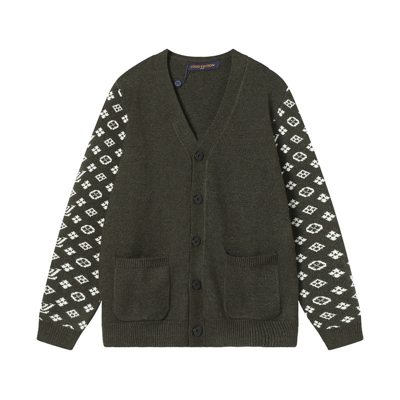 Back view of Louis Vuitton luxury clothing with relaxed-fit cut