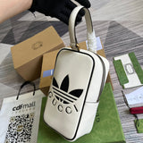 Back view of chic polished women's handbag – women's designer-style accessory
