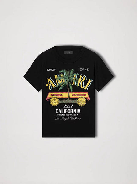 Amiri t-shirt front view designer style