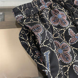 Close-up detail shot of Louis Vuitton cotton t-shirt with streetwear-inspired cut
