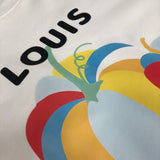 Front view of Louis Vuitton luxury clothing with relaxed-fit cut