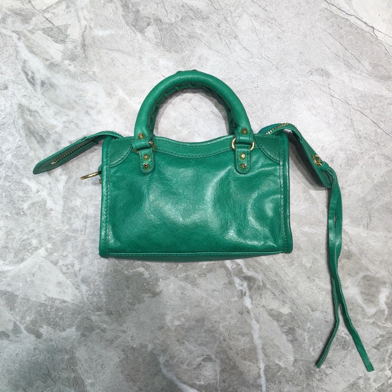 Timeless Premium PU Leather Handbag - Smooth Faux-Leather Exterior | Women's Premium Handbag #639 - alternate angle view (image 8) of designer-inspired handbag