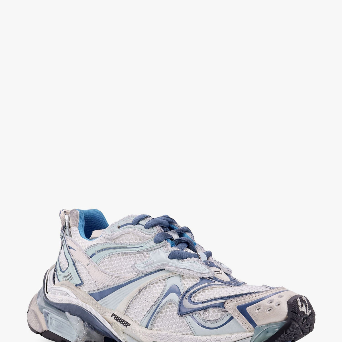 Balenciaga Shoes? Balenciaga Men Runner 2 Mesh Sneakers Luxury Lifestyle Designer Footwear
