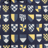 Close-up of Fendi blouses hardware and fine stitching