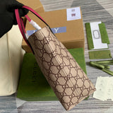 Interior view of sleek polished women's handbag – women's statement bag