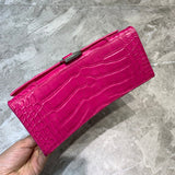 Contemporary Faux Leather Handbag - Signature Hardware Accents | Women's Luxury Handbag #612 - interior view (image 6) of designer-inspired handbag