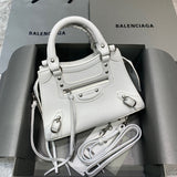 Understated Premium PU Leather Handbag - Chic Everyday Appeal | Women's Designer-Inspired Purse #317 - side angle view (image 2) of designer-inspired handbag