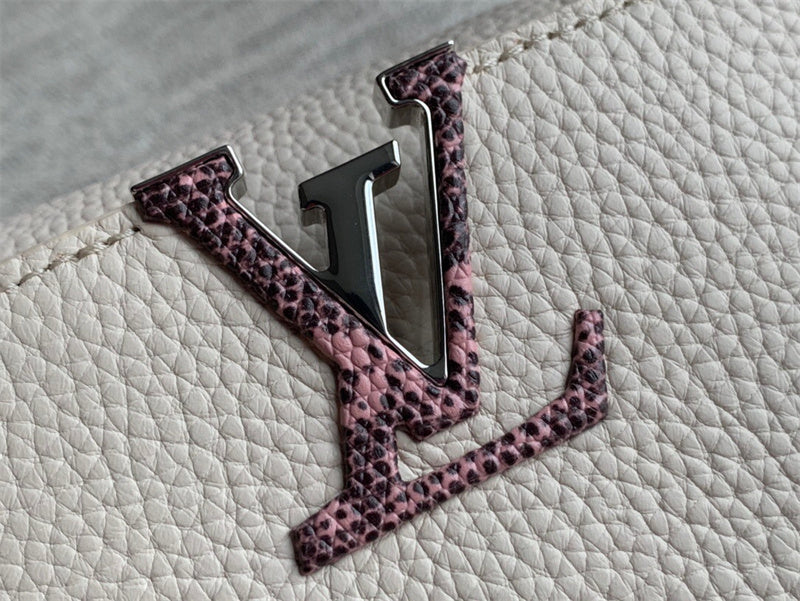  Polished satchel carried on shoulder