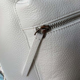 Classic Vegan Leather Handbag - Understated Luxury Look | Women's Luxury Handbag #159 - side angle view (image 2) of designer-inspired handbag
