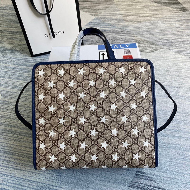 Front view of statement signature women's handbag – women's everyday handbag