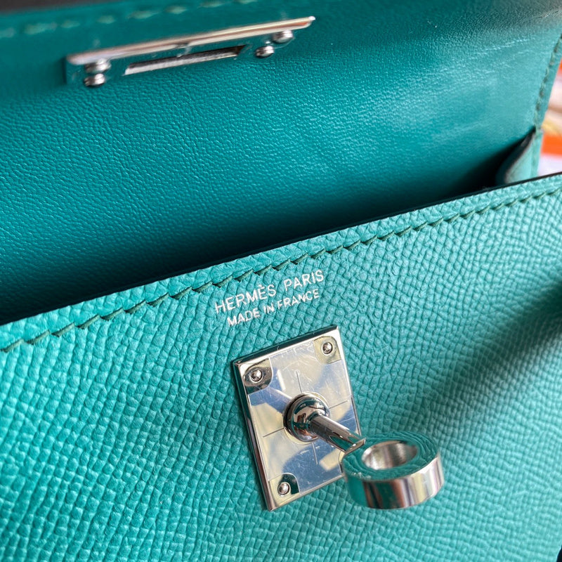 Considered bag shown from front angle