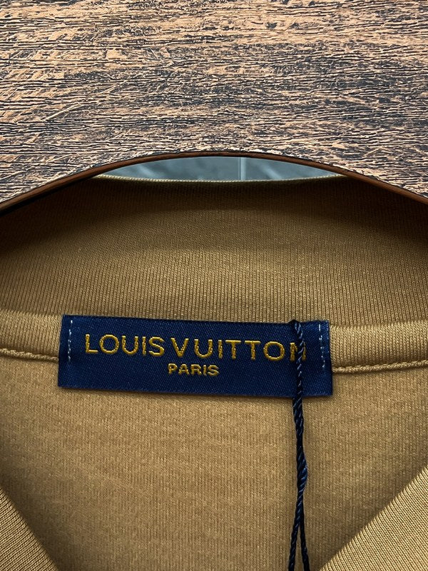 Side profile of Louis Vuitton luxury clothing with streetwear-inspired cut