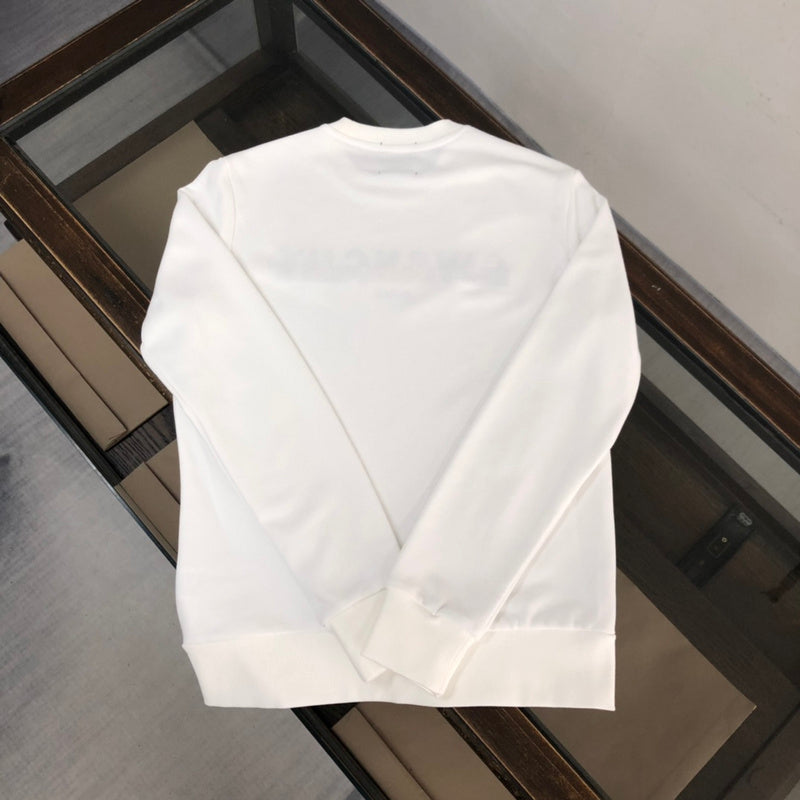 Close-up detail shot of Givenchy luxury clothing with relaxed-fit cut